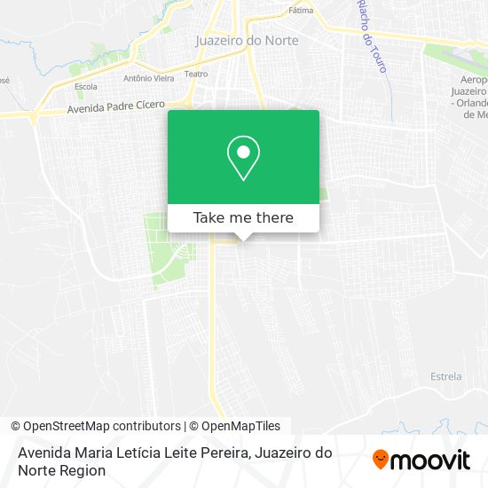 Avenida Maria Letícia Leite Pereira map