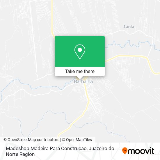 Mapa Madeshop Madeira Para Construcao