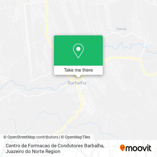 Centro de Formacao de Condutores Barbalha map