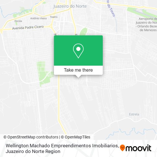Mapa Wellington Machado Empreendimentos Imobiliarios