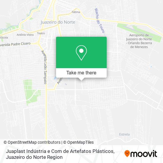 Juaplast Indústria e Com de Artefatos Plásticos map