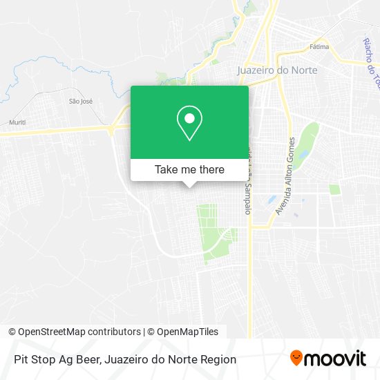 Pit Stop Ag Beer map