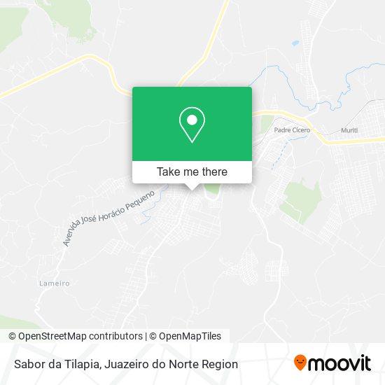 Mapa Sabor da Tilapia