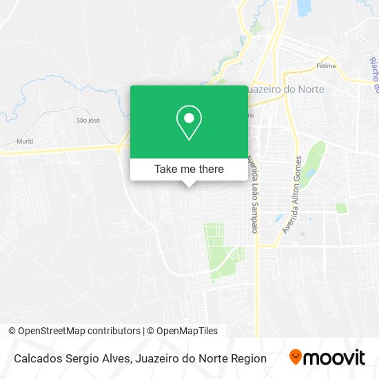 Calcados Sergio Alves map
