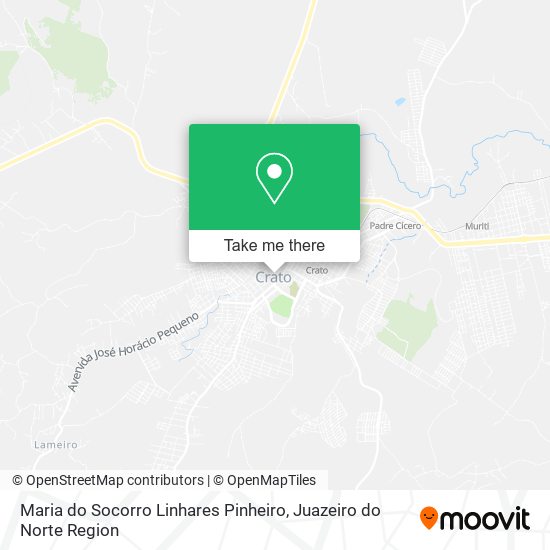 Maria do Socorro Linhares Pinheiro map