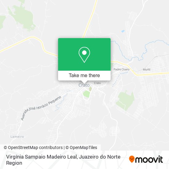 Mapa Virgínia Sampaio Madeiro Leal