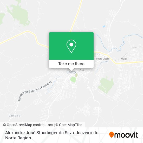 Mapa Alexandre José Staudinger da Silva