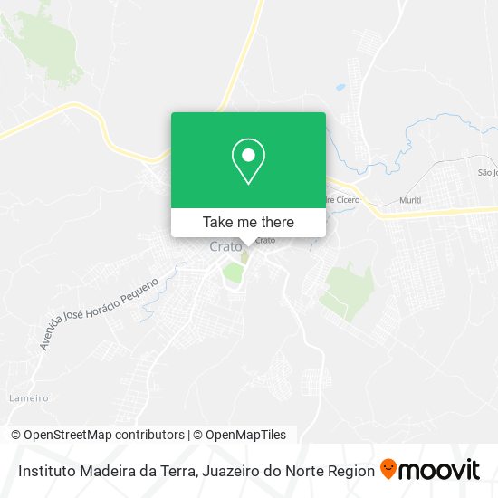 Instituto Madeira da Terra map