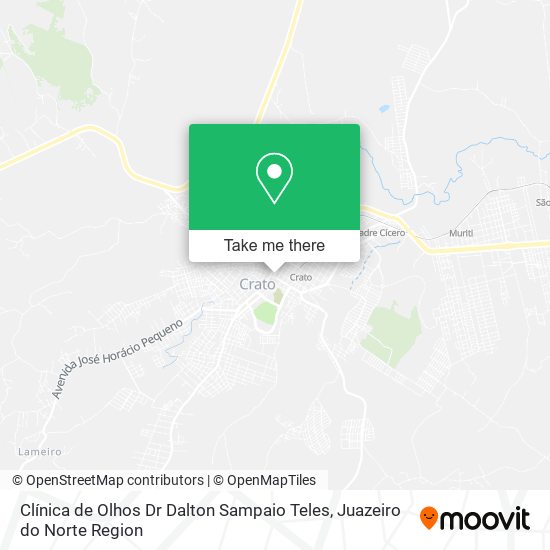 Clínica de Olhos Dr Dalton Sampaio Teles map