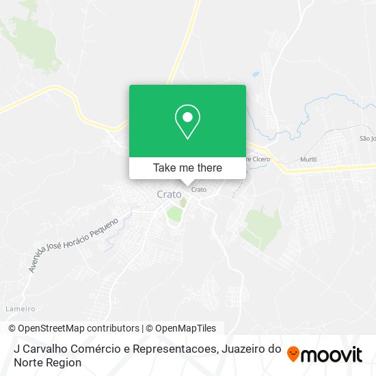 Mapa J Carvalho Comércio e Representacoes