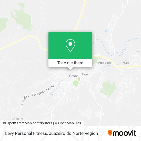 Mapa Levy Personal Fitness
