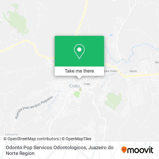 Mapa Odonto Pop Servicos Odontologicos