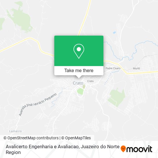 Avalicerto Engenharia e Avaliacao map