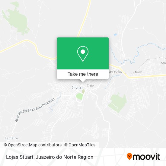 Lojas Stuart map