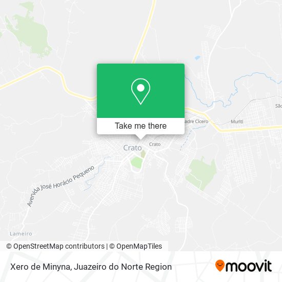 Mapa Xero de Minyna