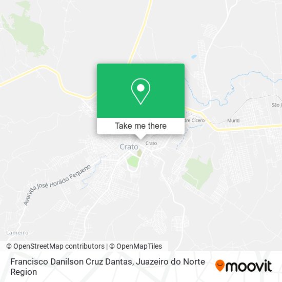 Francisco Danilson Cruz Dantas map