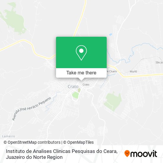 Instituto de Analises Clinicas Pesquisas do Ceara map