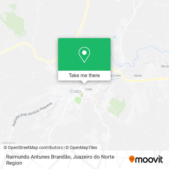 Mapa Raimundo Antunes Brandão