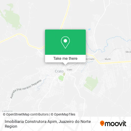 Imobiliaria Construtora Apim map