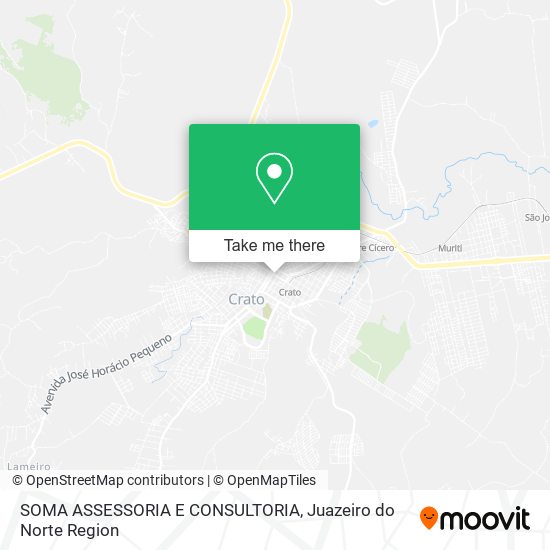 Mapa SOMA ASSESSORIA E CONSULTORIA