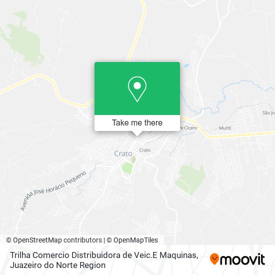 Trilha Comercio Distribuidora de Veic.E Maquinas map