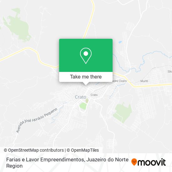 Mapa Farias e Lavor Empreendimentos