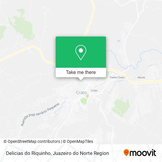 Delicias do Riquinho map