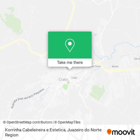 Korrinha Cabeleireira e Estetica map