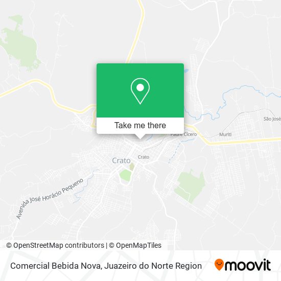 Mapa Comercial Bebida Nova