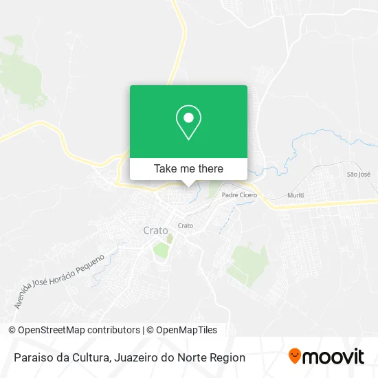 Paraiso da Cultura map