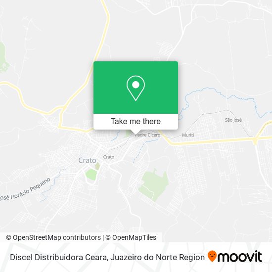 Discel Distribuidora Ceara map