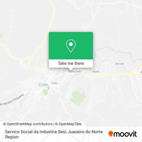 Servico Social da Industria Sesi map