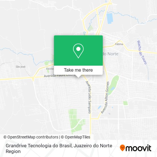 Grandrive Tecnologia do Brasil map