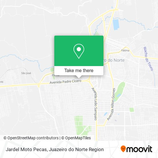 Jardel Moto Pecas map