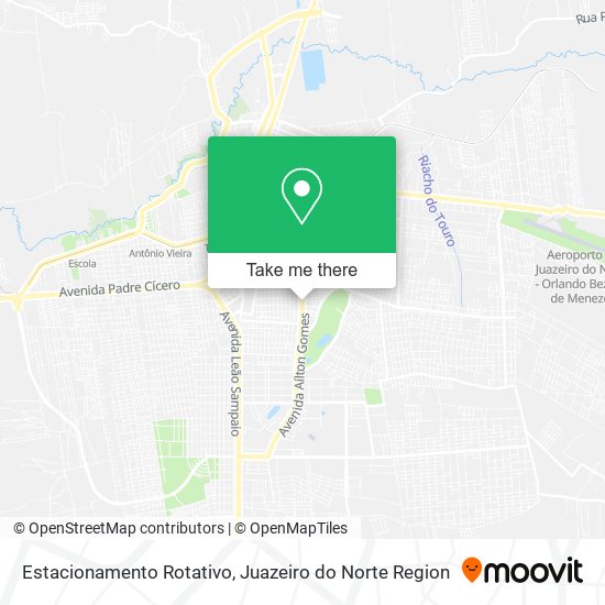 Mapa Estacionamento Rotativo