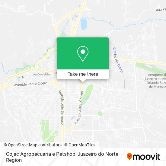 Cojac Agropecuaria e Petshop map