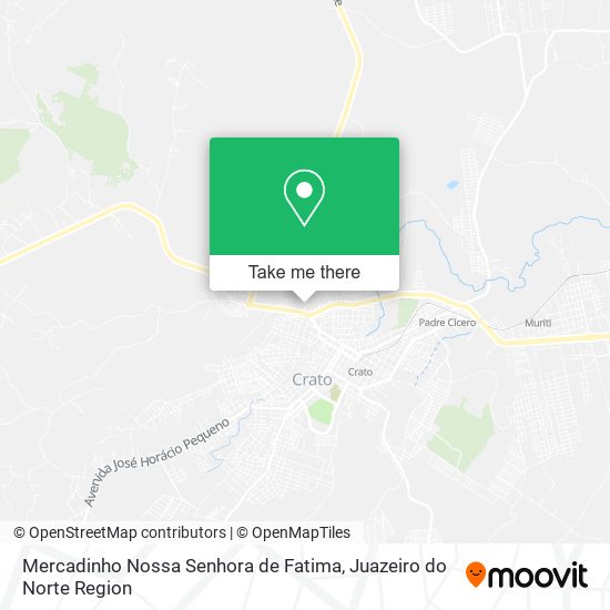 Mercadinho Nossa Senhora de Fatima map