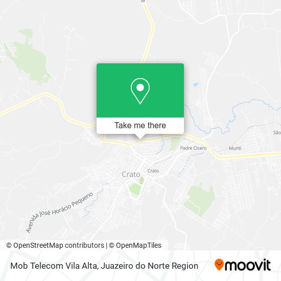 Mapa Mob Telecom Vila Alta