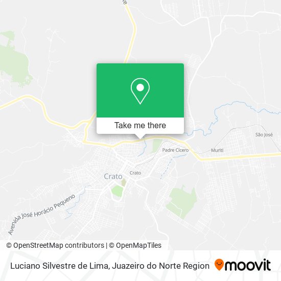 Mapa Luciano Silvestre de Lima