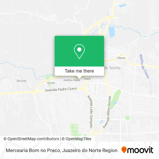 Mercearia Bom no Preco map