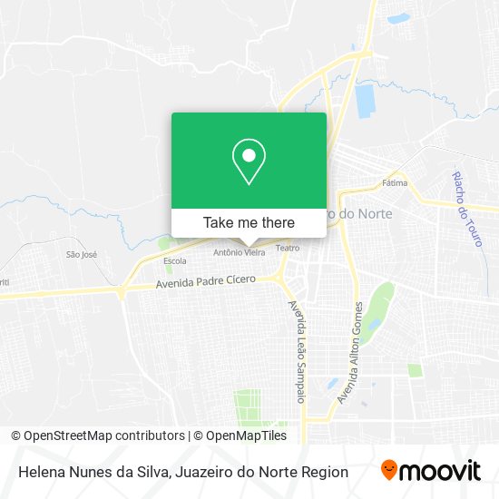 Mapa Helena Nunes da Silva