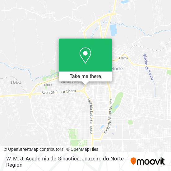 Mapa W. M. J. Academia de Ginastica