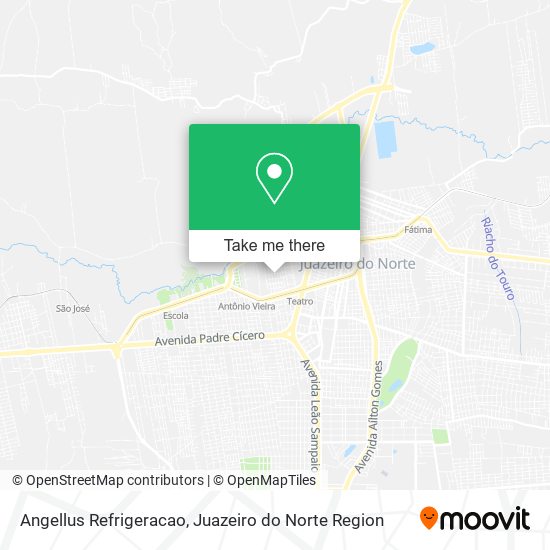 Angellus Refrigeracao map