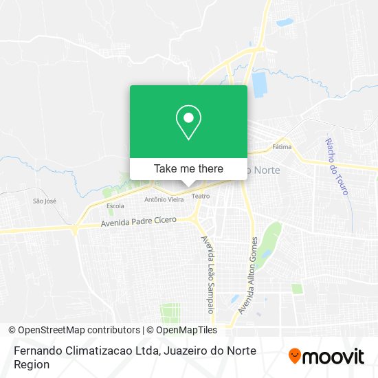 Fernando Climatizacao Ltda map
