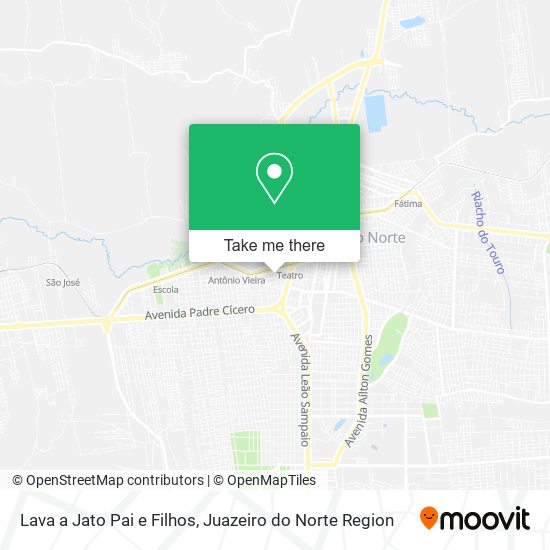 Mapa Lava a Jato Pai e Filhos