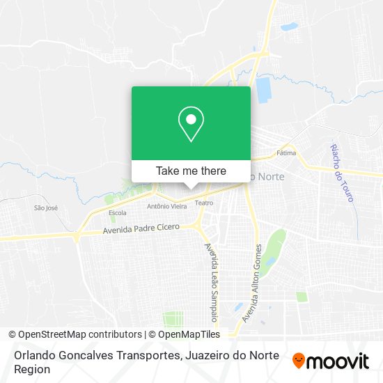 Orlando Goncalves Transportes map