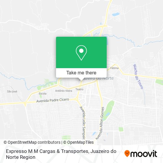 Mapa Expresso M M Cargas & Transportes