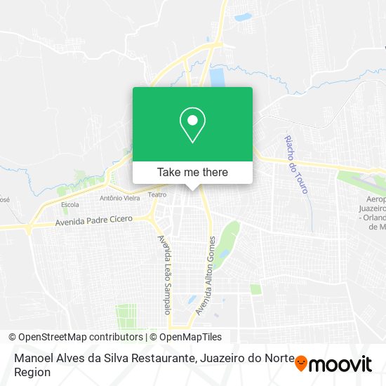 Manoel Alves da Silva Restaurante map