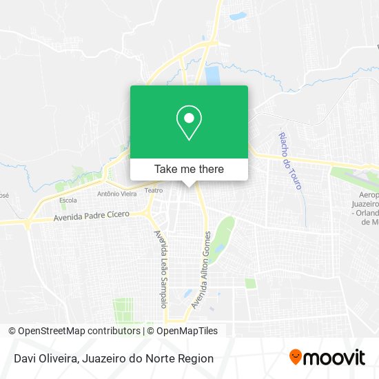 Davi Oliveira map