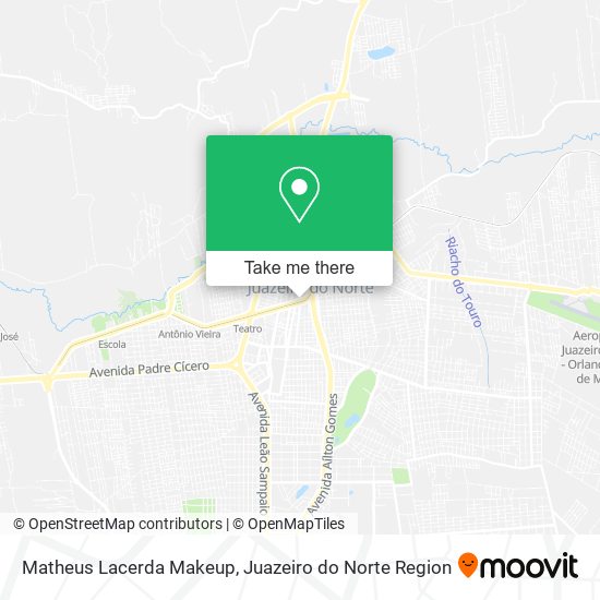 Matheus Lacerda Makeup map